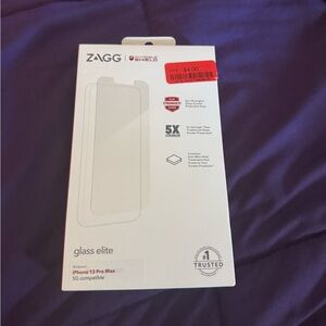 BRAND NEWNEEVER OPENED ZAGG Glass Elite iPhone 13 Pro Max screens protector